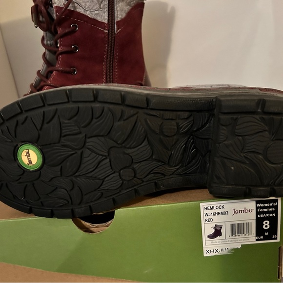 Jambu Hemlock Boots size 8 - Picture 6 of 8